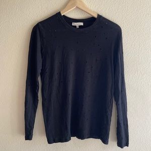 IRO | Marvina Distressed Knit Top